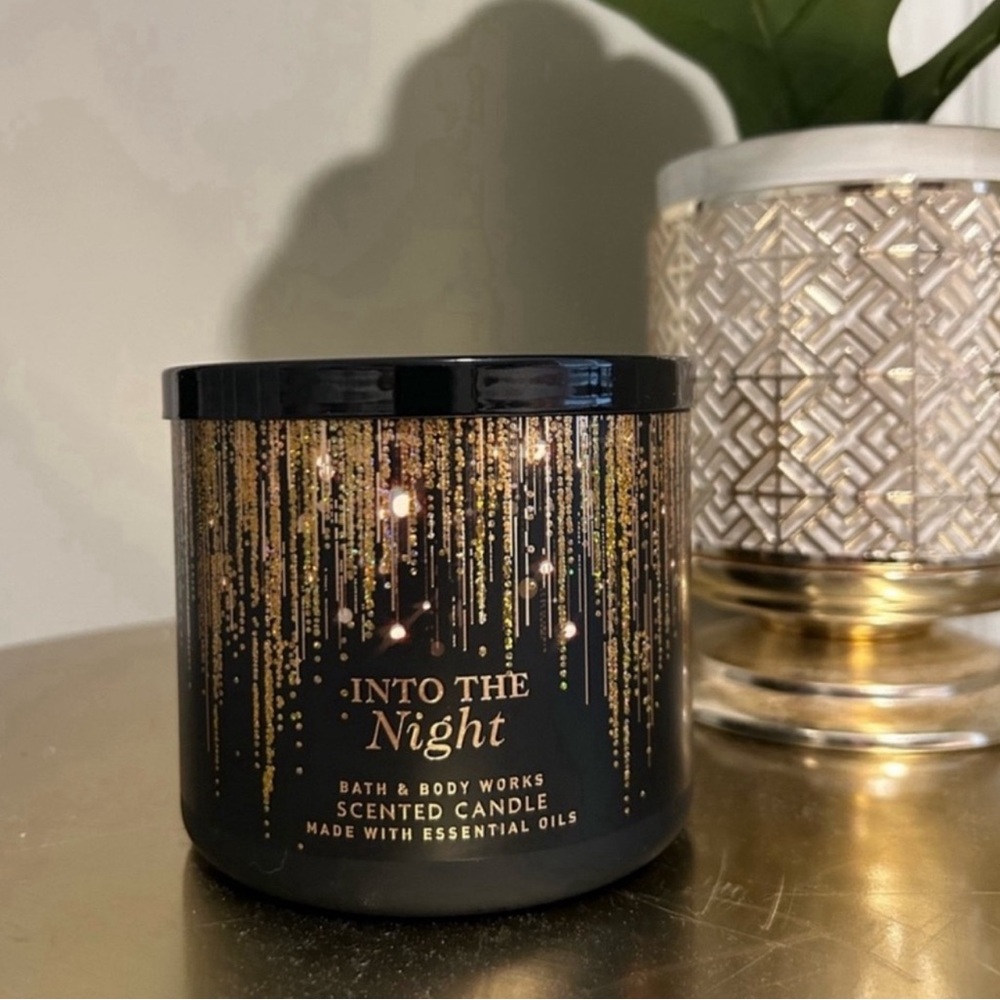 Bath and Body Works Into the Night 3-Wick Candle, NWT